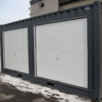 Conteneur 20 pieds avec 2 portes roulantes 8