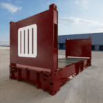 Conteneur flat rack 20 pied